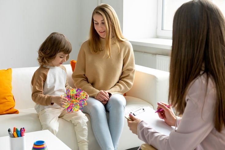 ABA therapy training session for therapists learning applied behavior analysis techniques for autism care in the USA